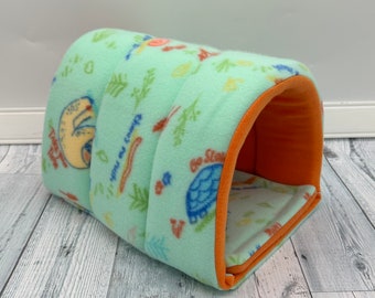 READY TO SHIP Guinea Pig large tunnel | tunnel with potty pad |