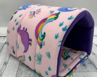 READY TO SHIP Guinea Pig large tunnel | tunnel with potty pad |