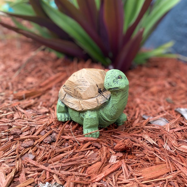 concrete turtle garden statue, Concrete Turtle Statue, Baby Turtle Statue, mini turtle statue, box turtle, turtle statue, turtle