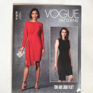 Vogue dress pattern, evening dress pattern/dress pattern/sewing pattern/Tom and Linda Platt pattern