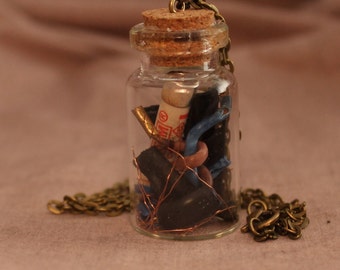 Electrical Theme - Vial Necklace