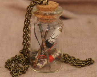 Sea/ Marine Theme - Vial Necklace