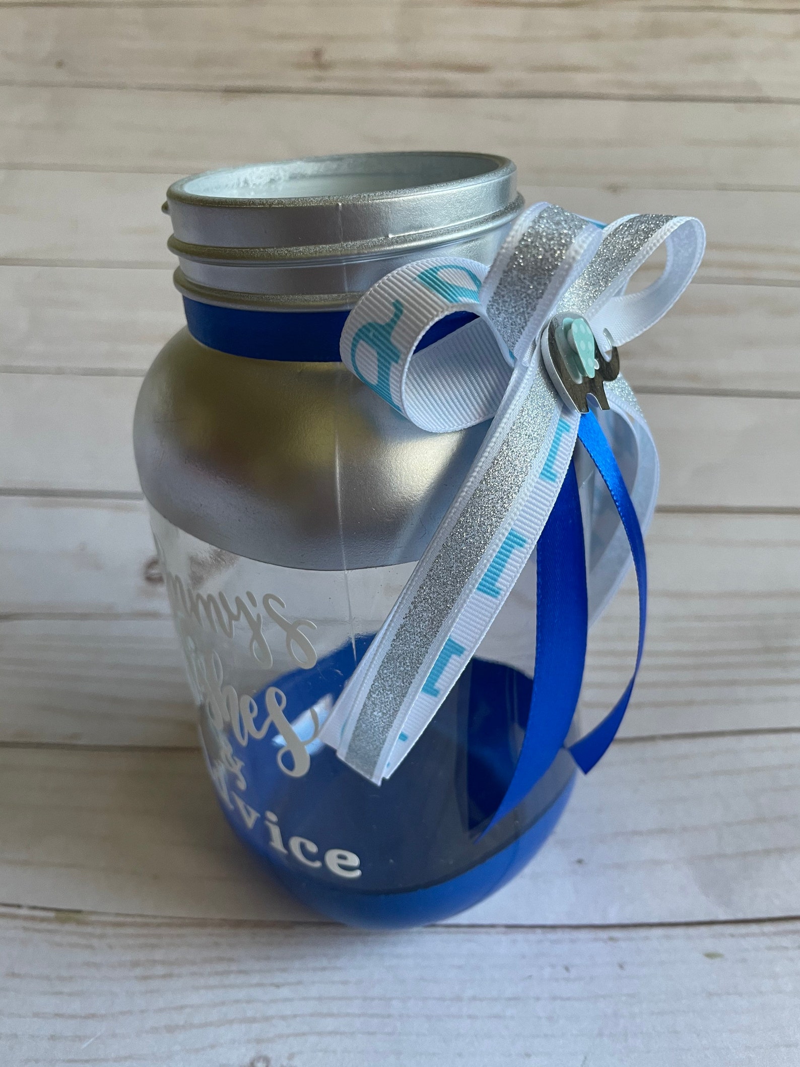 Baby Wishes and Advice Jar Baby Shower Guest Book Baby Etsy