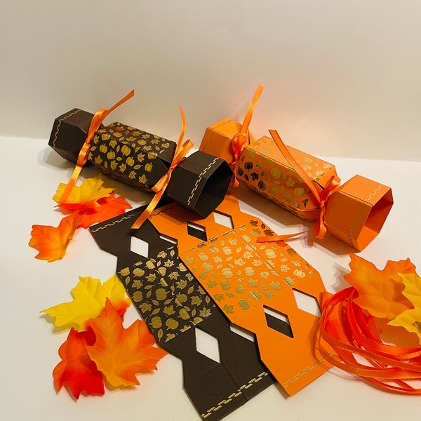 Thanksgiving Favors, Friendsgiving Treats, Christmas Cracker Box, Thanksgiving Place Setting, Thanksgiving Favors, Thanksgiving Treat boxes