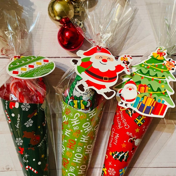 Christmas Treats, Holiday Treats, Christmas Place Setting, Christmas Eve Favor, Holiday Favors, Stocking Stuffers