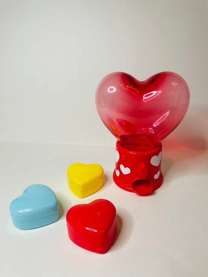 Candy Dispenser, Valentine Dispenser, Heart Dispenser, Valentine Container, Valentine Heart