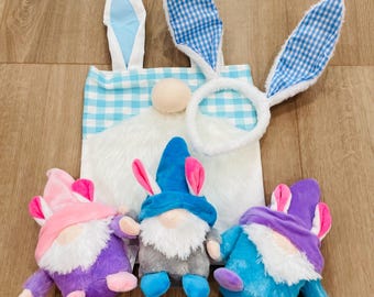 Easter Basket, Easter Basket for Girl, Easter Basket for Boys, Gnome Easter Basket