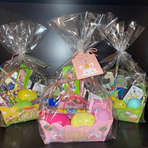 Easter Basket Small Easter Basket Pre filled Easter Basket Etsy
