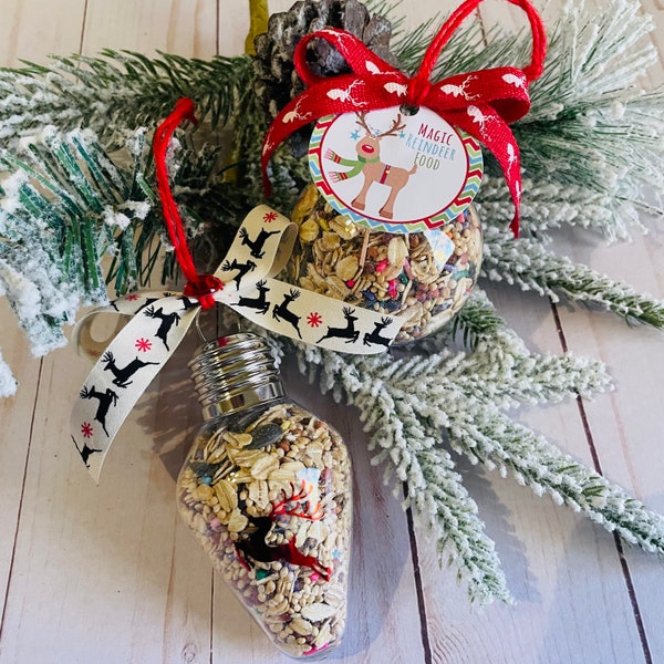 Magic Reindeer Food, Santa’s Reindeer Food, Christmas Ornament, Magic Reindeer Ornament, Reindeer Ornament, Magical Reindeer Food