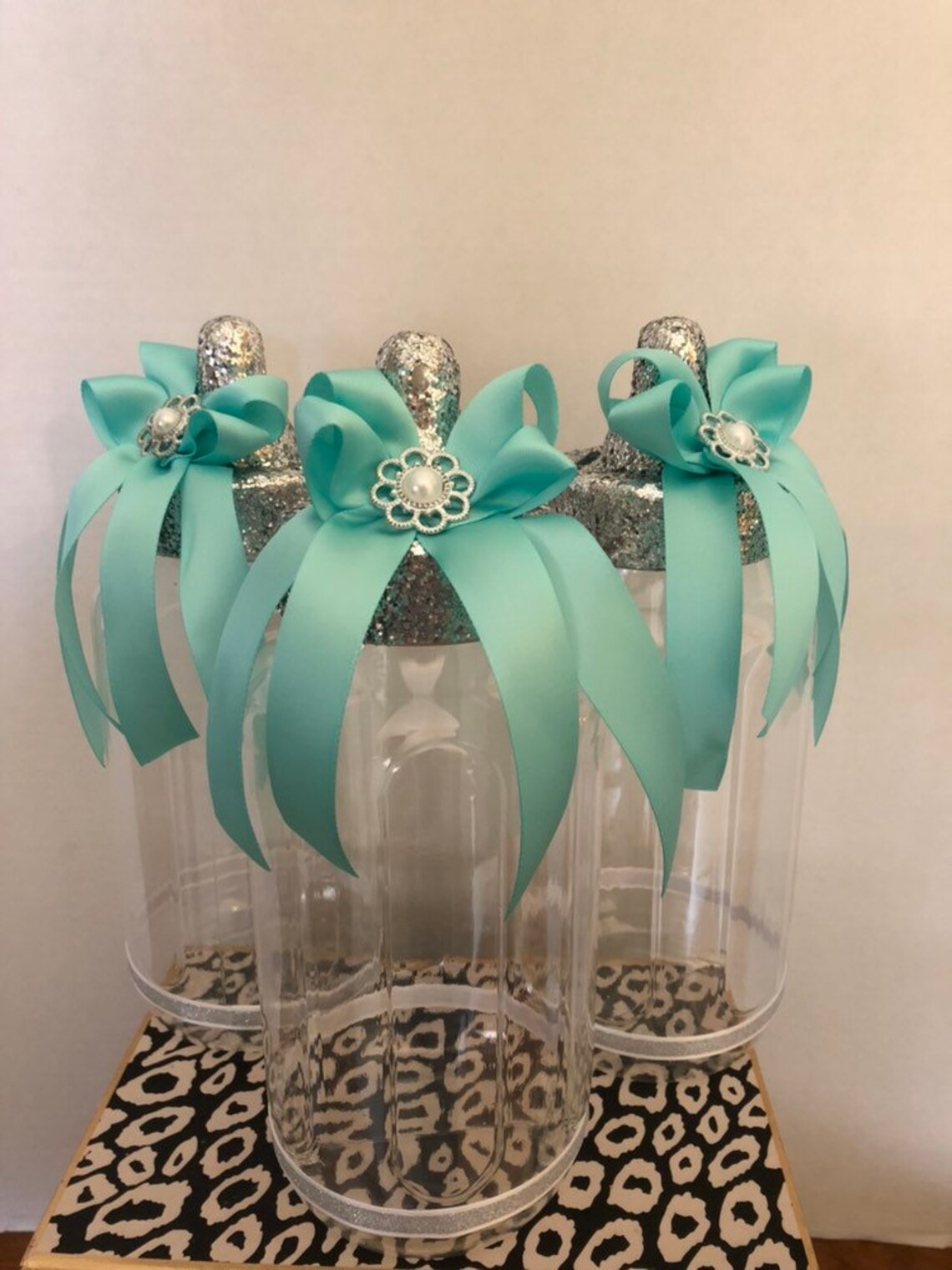 Baby Bottle Centerpiece Baby Shower Centerpiece Baby Cake Etsy