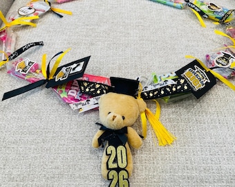 Candy Lei, Graduation Gift, Graduation Candy Leis, Candy Necklace, Birthday Candy, Hawaiian Candy Leis