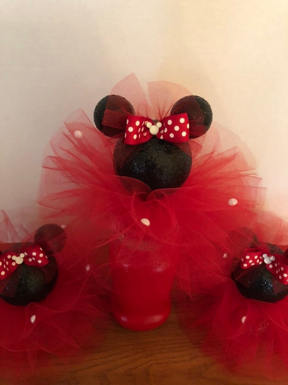 Party Centerpiece Minnie Mouse Centerpiece Baby Shower Etsy