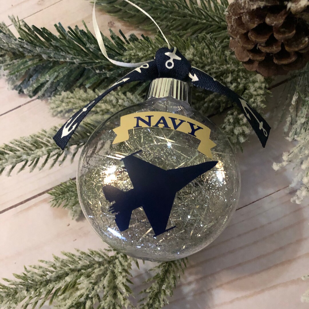 Navy Ornament, Service Member Ornament, US Military Ornament, Military Service Ornament, Service