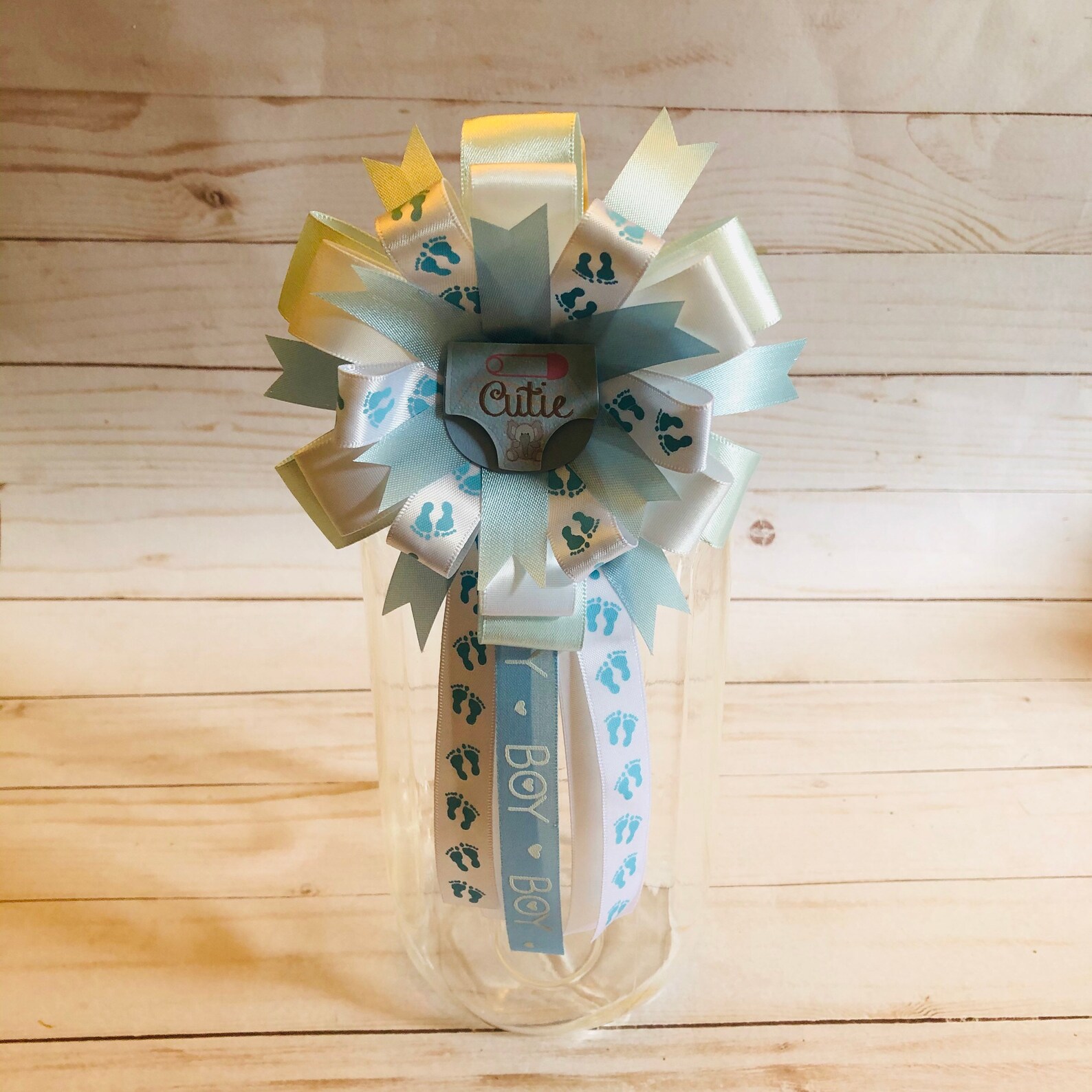 Baby Centerpiece Baby Bottle Centerpiece Baby Shower Etsy