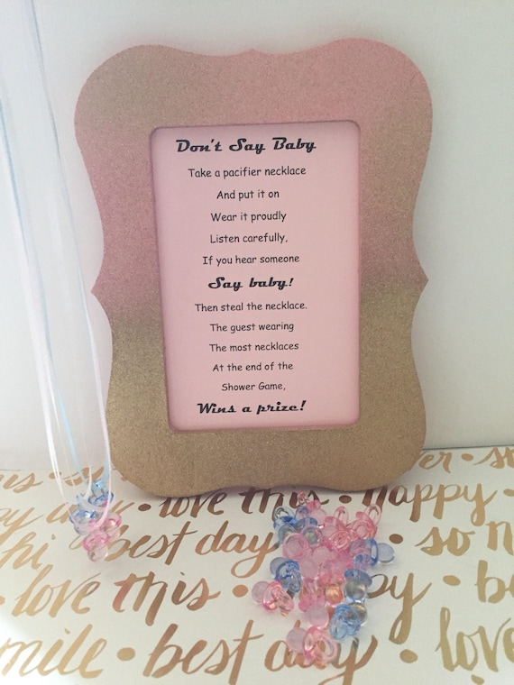 Baby Shower Pacifier Favors Image 0