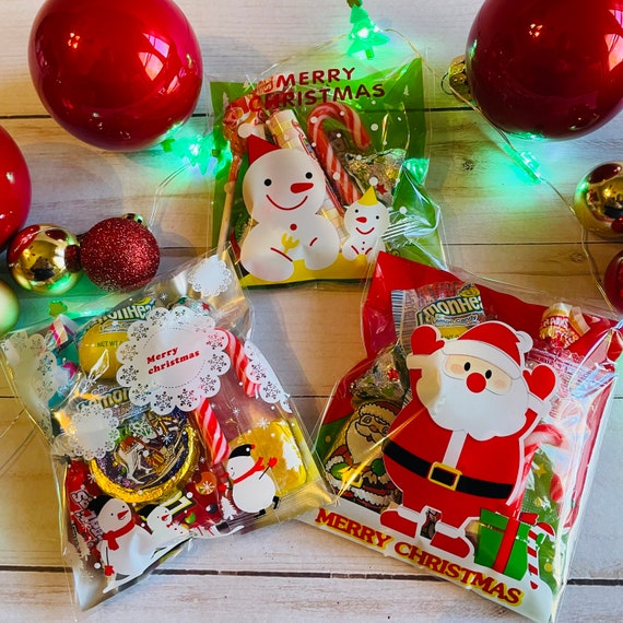 Christmas Candy Pouches for Kids, Christmas Stocking Stuffer