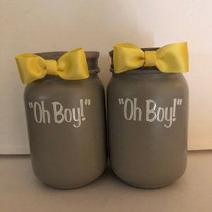 Baby Shower Centerpiece, Baby Centerpiece, Baby Boy Shower Centerpiece, Baby Shower Decor, Baby Boy Centerpieces, Oh Boy!