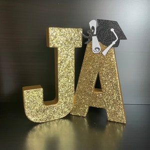 Graduation Letters, Graduation Name, Graduation Centerpiece, Class of 2024, Graduation 2024