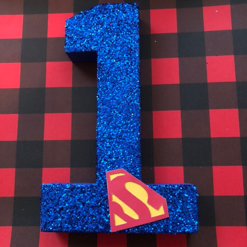 First Birthday Number One Boy Birthday Number Royal Blue - Etsy