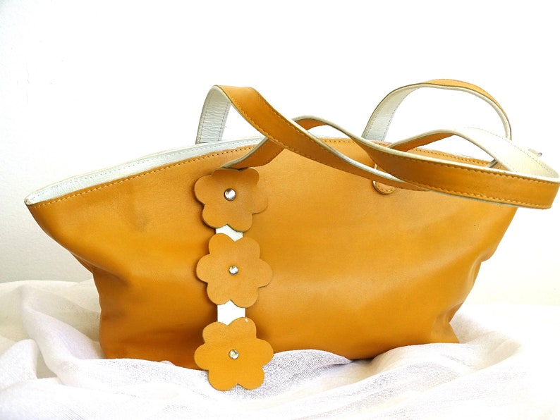 light yellow purse