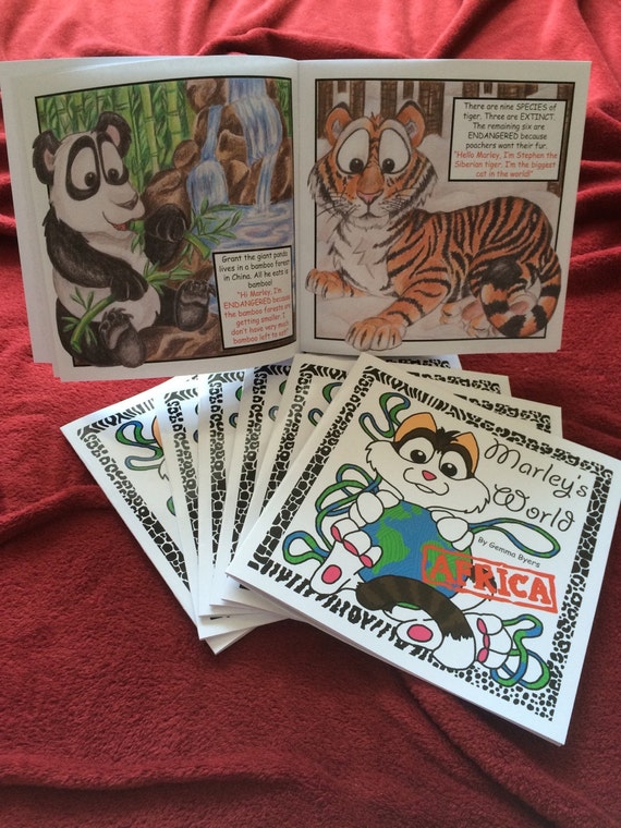 Box Set Of 7 Marley S World Children S Books Seven Etsy