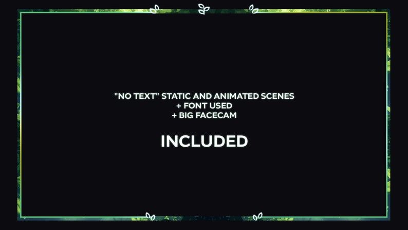 Forest Pack Twitch Animated Package Scenes for Streamers image 4