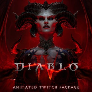 Diablo 4 | Twitch Animated Package | Scenes for Streamers