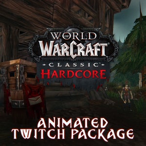 Wow Classic Hardcore | Twitch Pack | Scenes for Streamers | Horde Side EN/FR