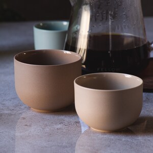 OKKO. Driftwood, Set of 2 Cappuccino Cups, Latte Art Cup, Tea Mugs image 7