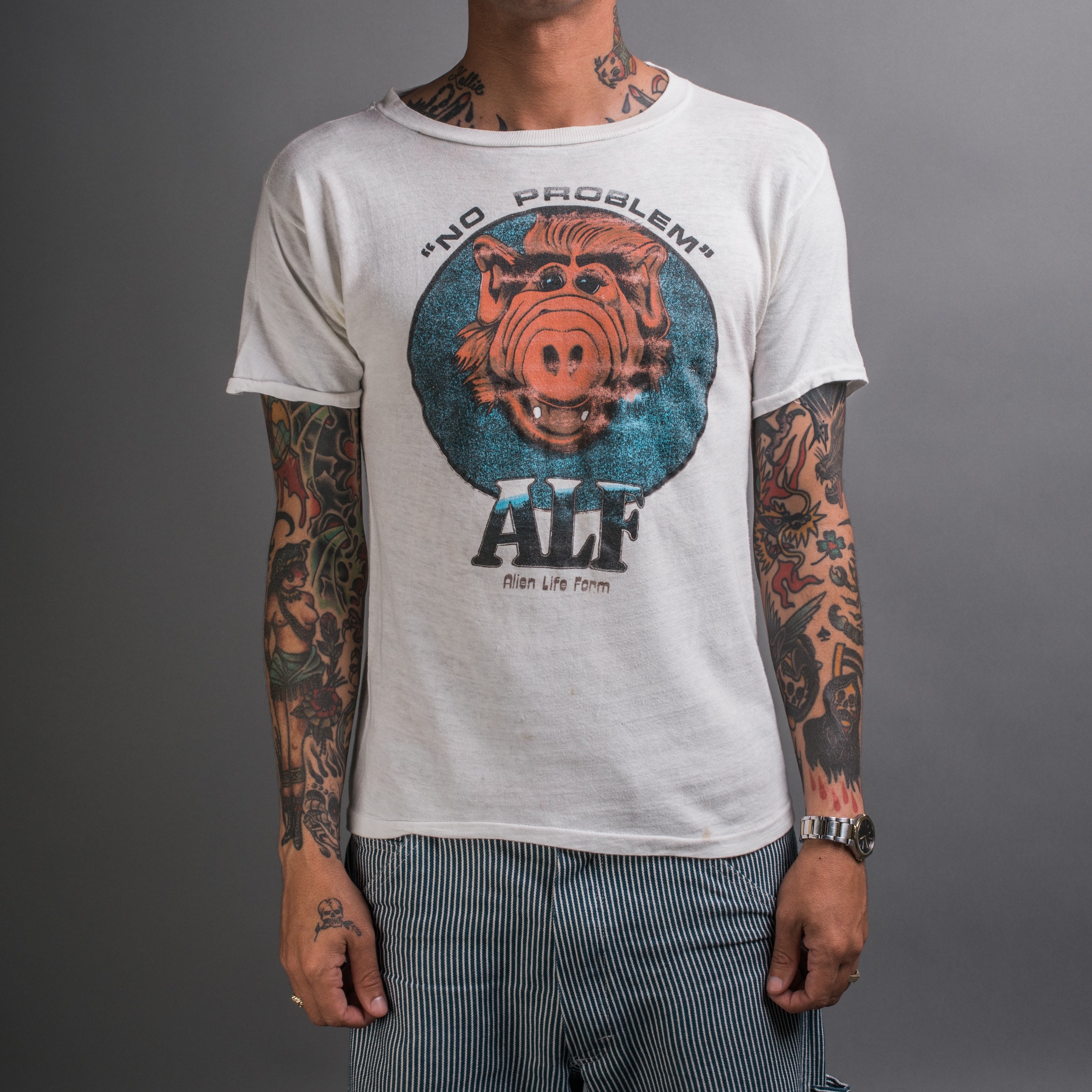 Vintage 80s Alf Show Promo T-shirt 