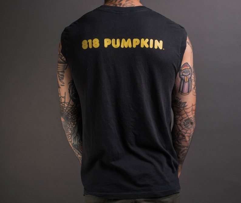 Vintage 80\u2019s Frank Zappa Warning Guarantee Muscle T-Shirt