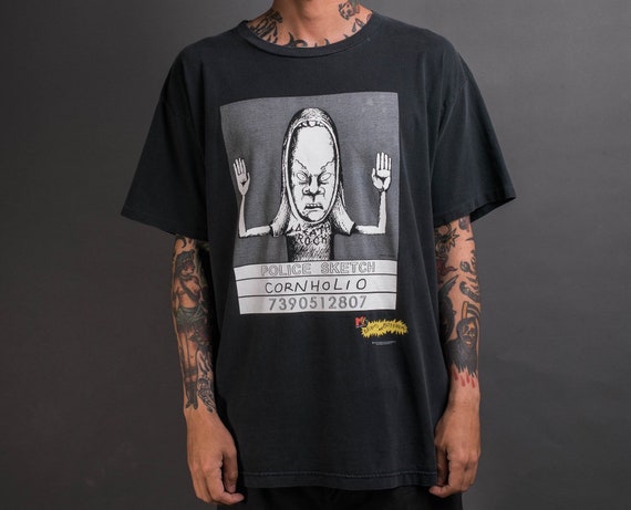 Vintage 1997 Beavis and Butthead Cornholio T-Shirt