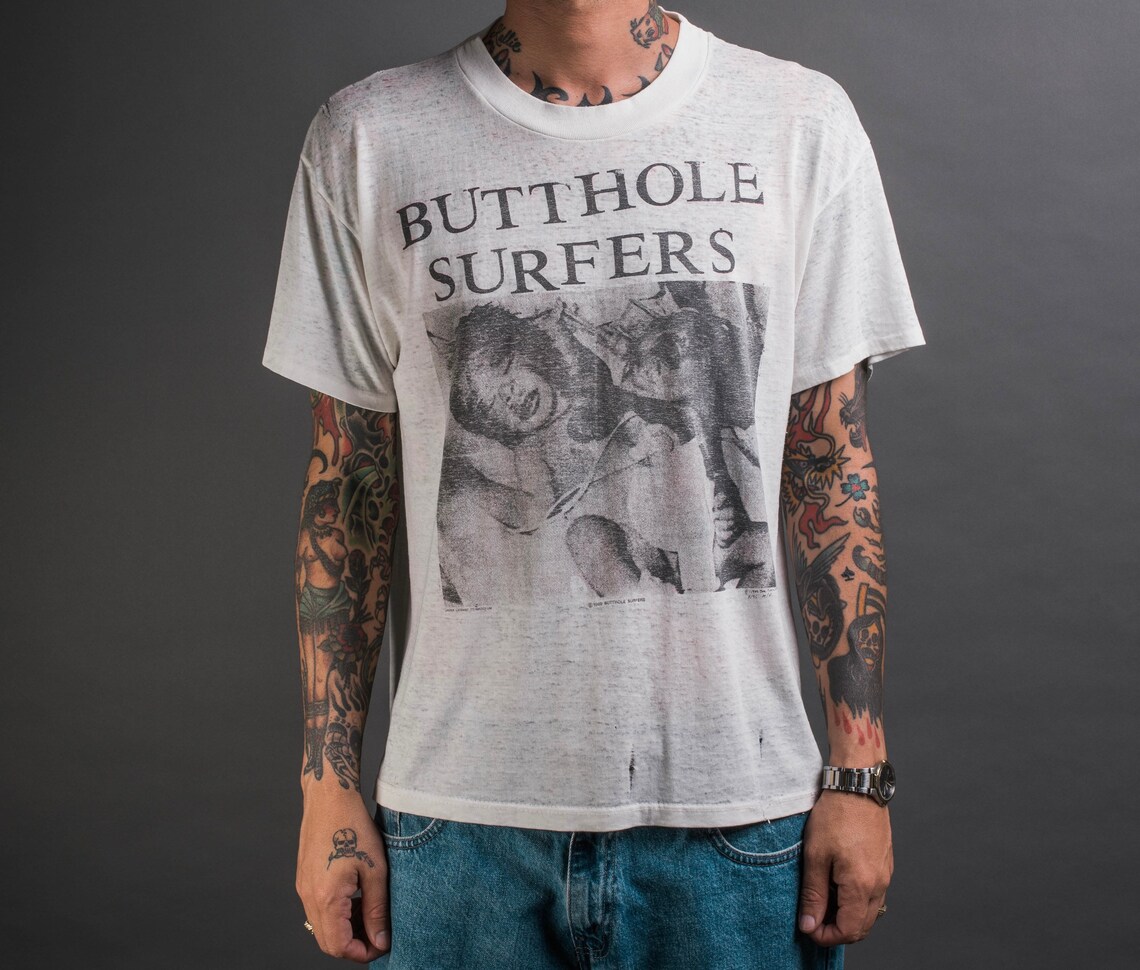 Vintage 1989 Butthole Surfers T-Shirt | Etsy