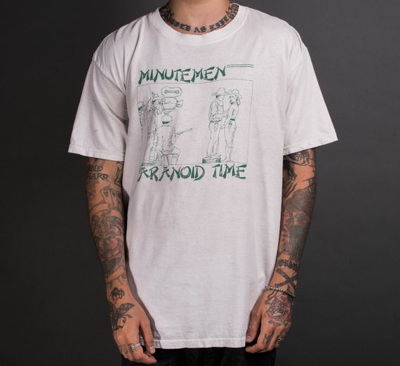 Vintage 90’s Minutemen Paranoid Time T-Shirt
