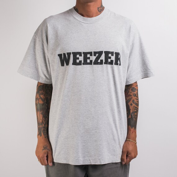 デッドストック 00s WEEZER 2002 Tシャツ LOCAL CREW - Tシャツ