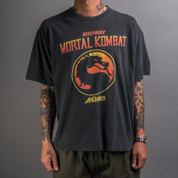 mortal kombat t shirt vintage