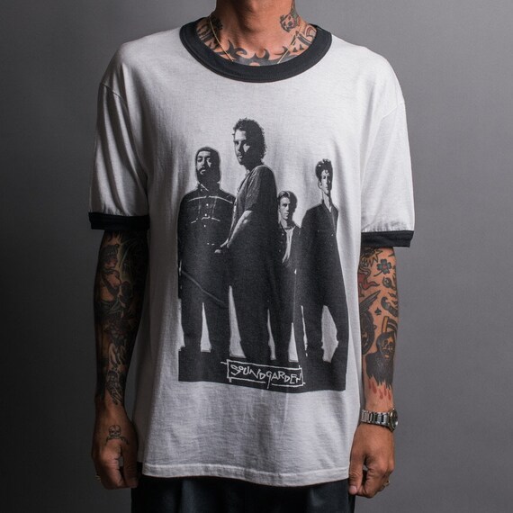 Official T Shirt SOUNDGARDEN Black Hole Sun 'Black Blade Motor Finger' All Sizes Official T Shirt SOUNDGARDEN Black Hole Sun 'Black Blade Motor Finger' All Sizes