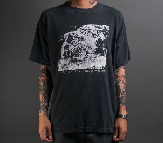 Vintage 90’s Rage Against the Machine Burning Monk