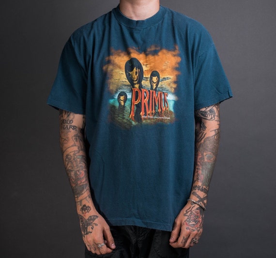 Vintage 1995 Primus Tales From The Punchbowl T-Shi