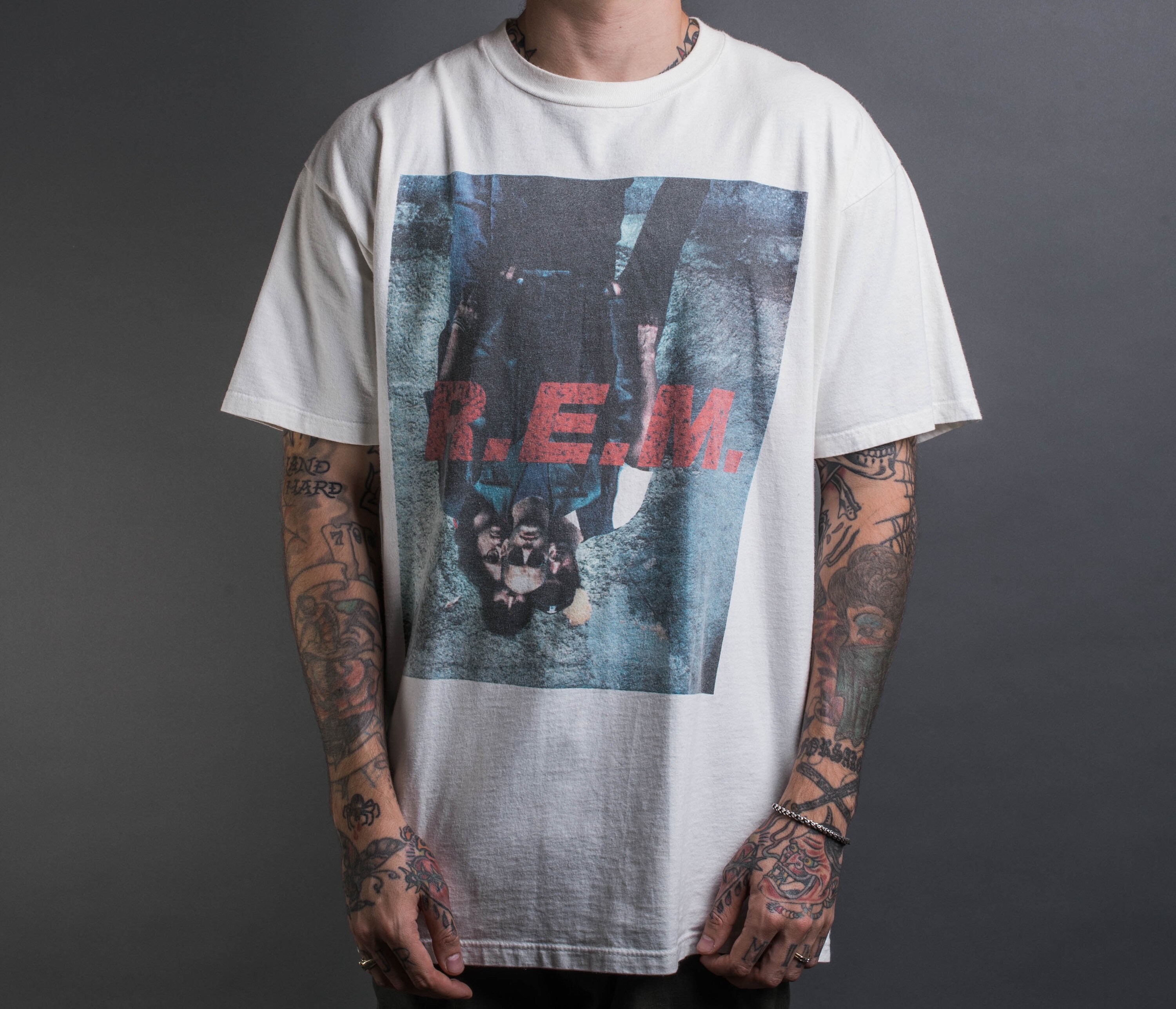 Vintage 1995 REM Monster Tour TShirt Etsy