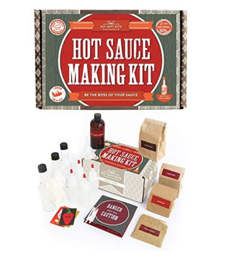 Make Your Own Hot Sauce Kit Makes 7 Bottles of DIY Hot Sauce Etsy