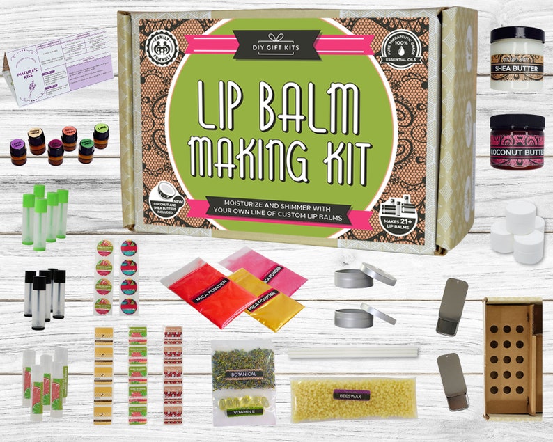 DIY Lip Balm Kit Deluxe 77piece Set With FILLING TRAY Etsy