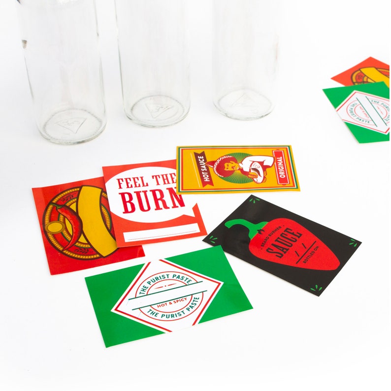 Make Your Own Hot Sauce Kit Makes 7 Bottles of DIY Hot Sauce Etsy