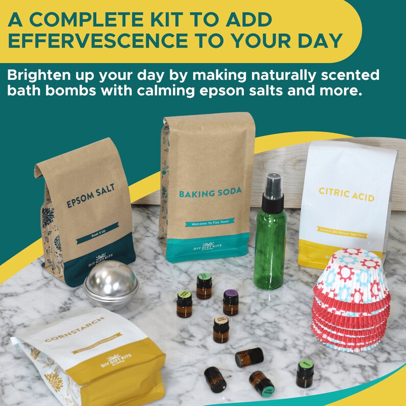 Bath Bomb Making Kit DELUXE with 100 Pure Therapeutic Grade Etsy