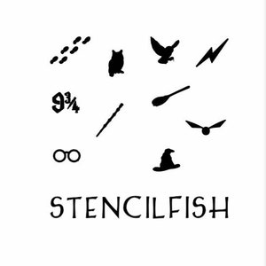 Montserrat Small Letter Stencils A-Z  1/4 Inch to 5 Inch Sizes - Stencil  Letters Org