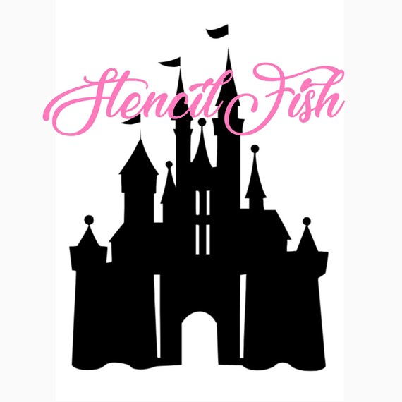 Disney Pochoir Chateau Princesse Monde Cendrillon Silhouette Etsy Disney Pochoir Chateau Princesse Monde Cendrillon Silhouette Etsy