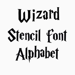 Crafty Small Font Letter Stencil – 1 Inch