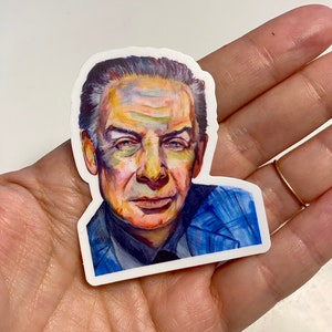 Jerry Orbach/Lennie Briscoe Vinyl Sticker