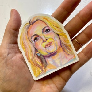 Britney Spears Vinyl Sticker