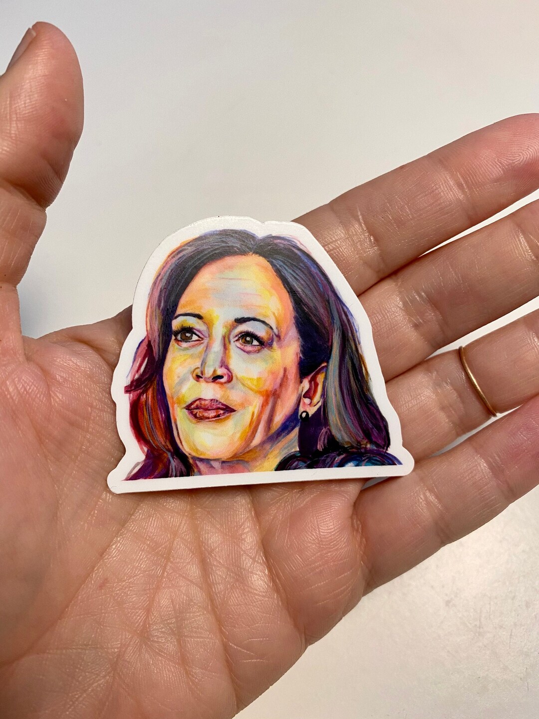 Kamala Harris Vinyl Sticker - Etsy